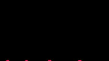 Red liquid drop motion graphic transition on black background. Fluid melting swipe cartoon animation. video