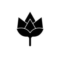 hop concept line icon. Simple element illustration. hop concept outline symbol design. vector