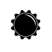 beer cap concept line icon. Simple element illustration. beer cap concept outline symbol design. vector