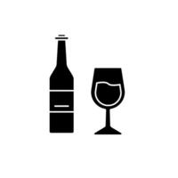 beer bottle concept line icon. Simple element illustration. beer bottle concept outline symbol design. vector