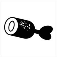 Piece of chicken vector