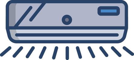 AC linear color illustrations vector