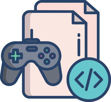 Game File linear color illustration
