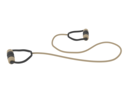 Elastic rope isolated on background. 3d rendering - illustration png
