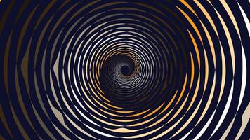 Abstract spiral dotted spinning galaxy background. vector