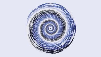 Abstract spiral dotted spinning galaxy background. vector