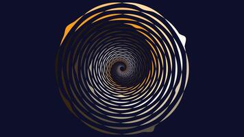 Abstract spiral dotted spinning galaxy background. vector