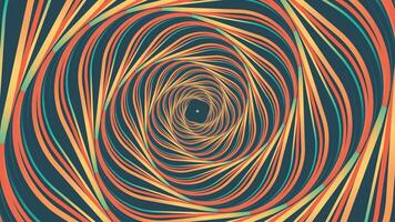 Abstract spiral dotted spinning galaxy background. vector