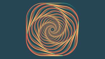 Abstract spiral dotted spinning galaxy background. vector