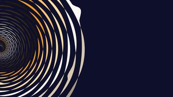 Abstract spiral dotted spinning galaxy background. vector