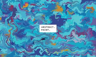 Abstract painting background template copy space. Creative fluid hand drawn backdrop. For advertising, branding, promotion, or presentation. vector