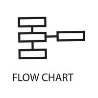 flat icon data analyst art vector