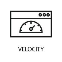 flat icon data analyst art vector