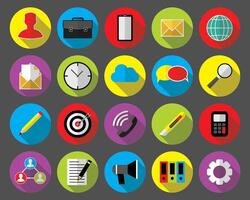 Startup strategy web busines icon set websites ui finance start up symbols, icon business , icon sheet vector