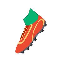 bota fútbol botas dibujos animados ilustración vector