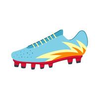 zapato fútbol botas dibujos animados ilustración vector