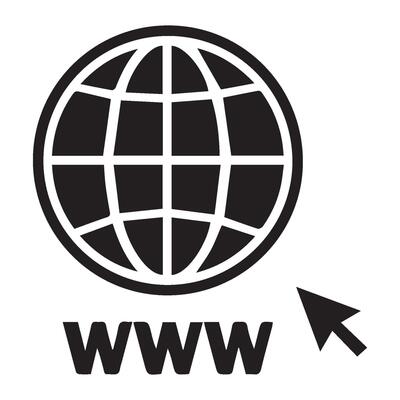 Internet, go to wab, globe icon symbol illustration