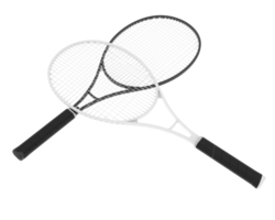Racket isolated on background. 3d rendering - illustration png