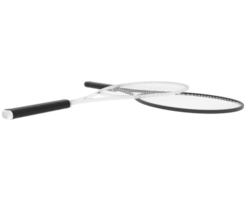 Racket isolated on background. 3d rendering - illustration png