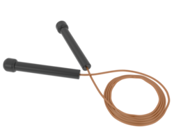 Jump rope isolated on background. 3d rendering - illustration png