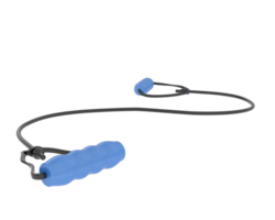 Elastic rope isolated on background. 3d rendering - illustration png