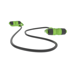 Elastic rope isolated on background. 3d rendering - illustration png