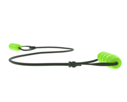 Elastic rope isolated on background. 3d rendering - illustration png