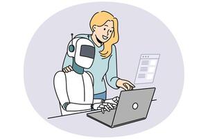 Robotic assistant test and search program bugs vector