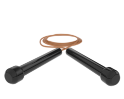 Jump rope isolated on background. 3d rendering - illustration png