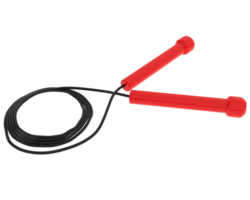 Jump rope isolated on background. 3d rendering - illustration png
