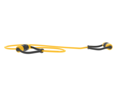 Elastic rope isolated on background. 3d rendering - illustration png
