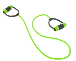 Elastic rope isolated on background. 3d rendering - illustration png