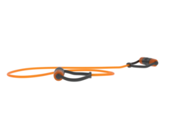Elastic rope isolated on background. 3d rendering - illustration png