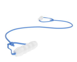 Elastic rope isolated on background. 3d rendering - illustration png