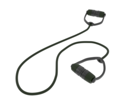 Elastic rope isolated on background. 3d rendering - illustration png