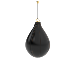 Punching bag isolated on background. 3d rendering - illustration png