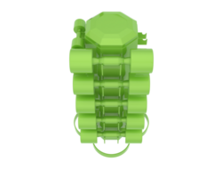 Weight tree with dumbbells isolated on background. 3d rendering - illustration png