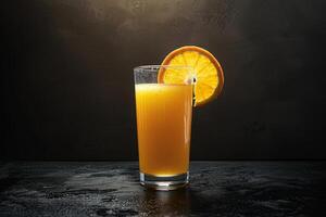 Mouthwatering and appetizing orange juice illustrations for print design inspiration photo