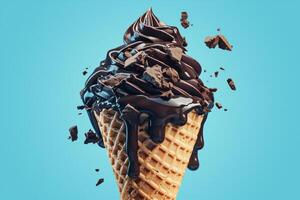 Sweet and tangy ice cream illustrations for web use photo
