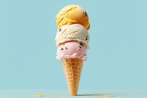 Tasty ice cream scenes for print design inspiration photo