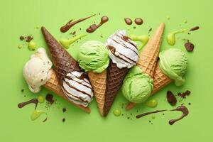 Tasty ice cream graphics for digital illustration inspiration photo