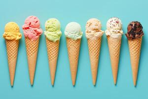 Delicious ice cream designs for print design inspiration photo