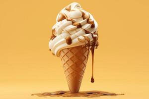 Sweet and tangy ice cream patterns for packaging design inspiration photo