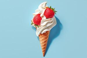 Sweet and tangy ice cream designs for creative projects photo