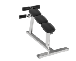 Gym bench isolated on background. 3d rendering - illustration png