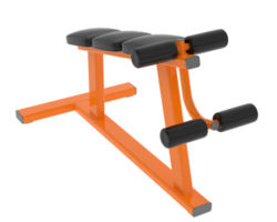 Gym bench isolated on background. 3d rendering - illustration png