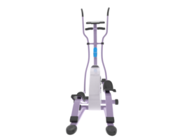 Elliptical device for gym isolated on background. 3d rendering - illustration png