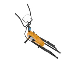 Elliptical device for gym isolated on background. 3d rendering - illustration png