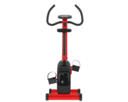 Elliptical device for gym isolated on background. 3d rendering - illustration png