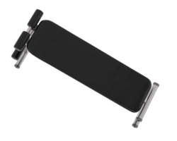 Gym bench isolated on background. 3d rendering - illustration png